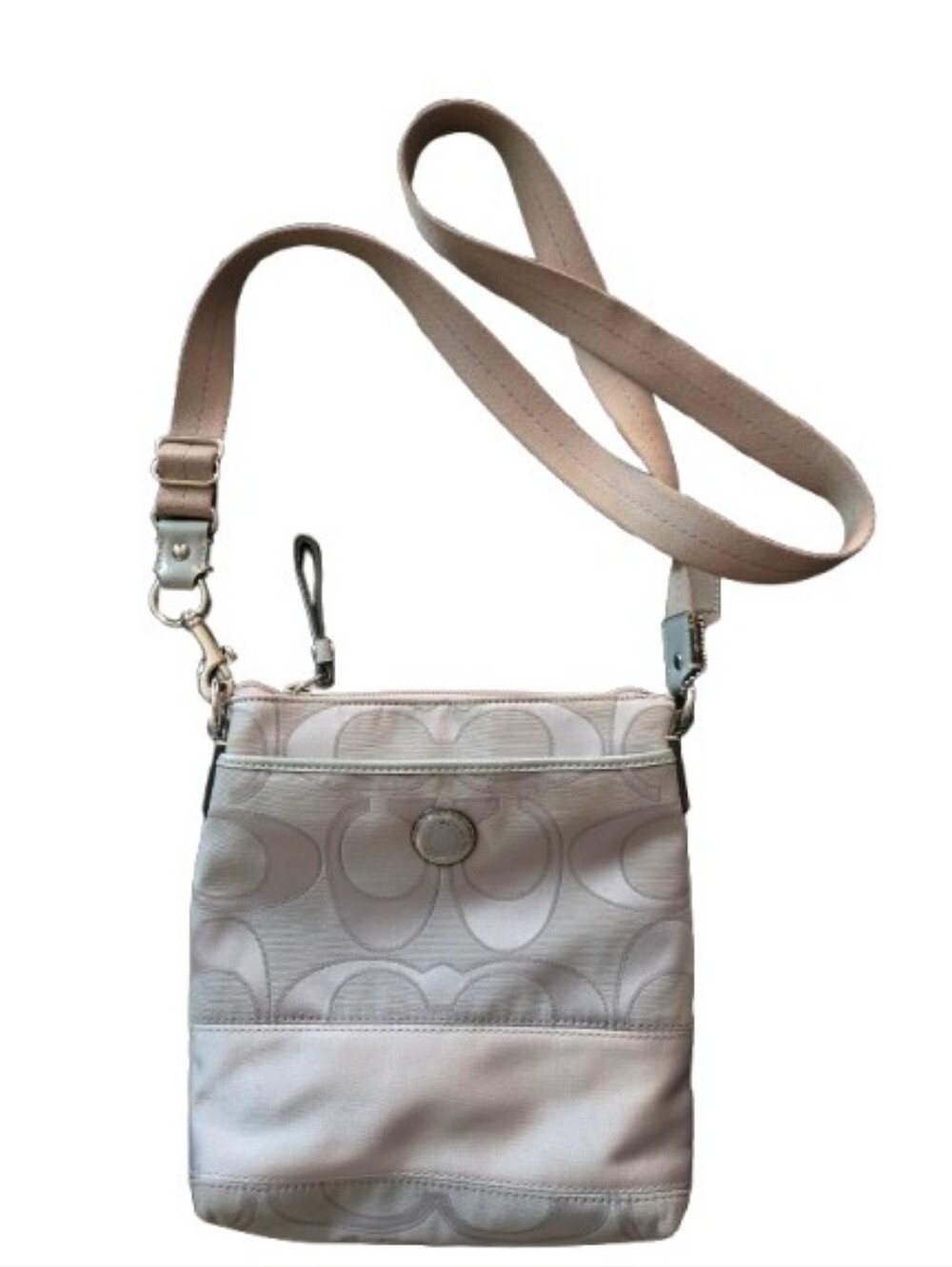 Coach Signature File Crossbody Bag